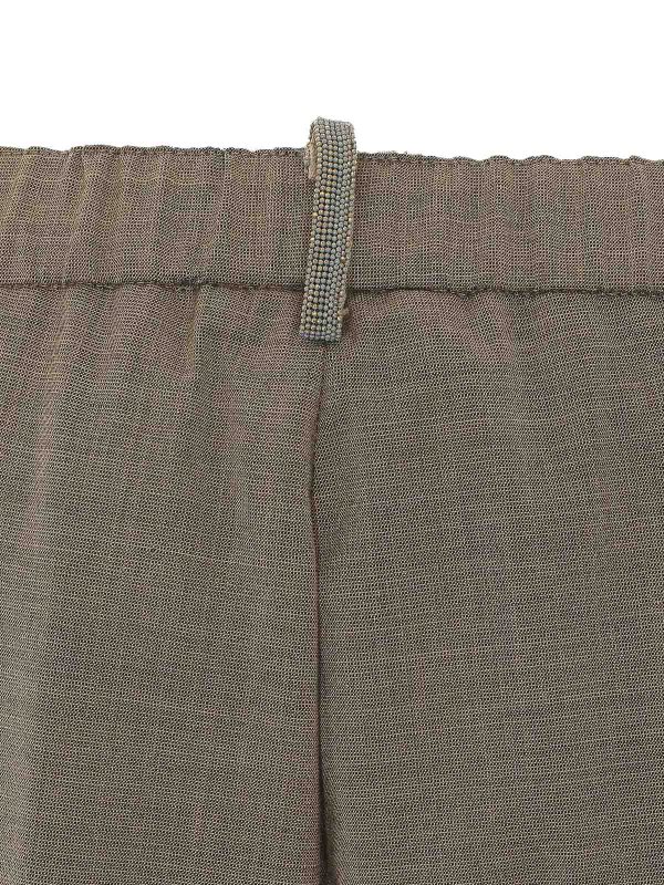 The Best Shops FABIANA FILIPPI: Casual Hosen - Casual Hose - Beige