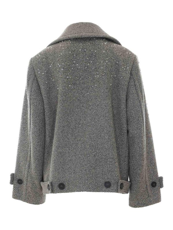 GOLDEN GOOSE: Trenchcoats online - Trenchcoat - Grau