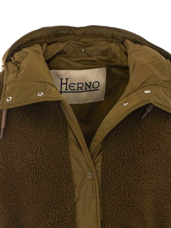 パーカー - 緑 shop online: HERNO