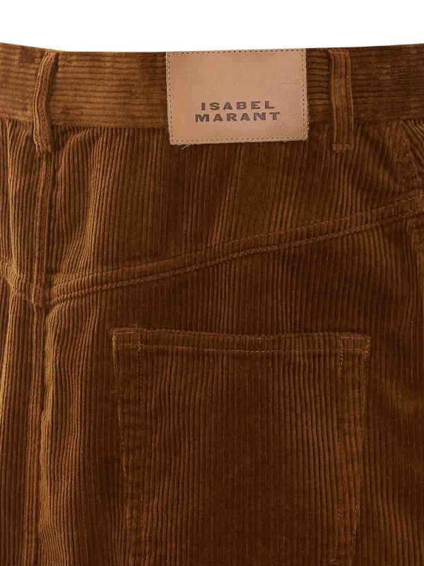 The Best Shops Isabel Marant Etoile: Knielange und Midi Röcke - Midirock - Braun