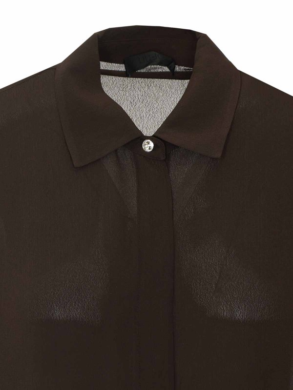 シャツ - ブラウン shop online: Liu Jo