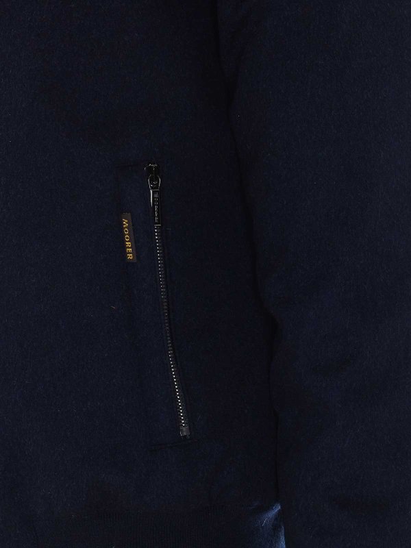 The Best Shops MOORER: Kurze Daunenjacken - Daunenjacke - Blau