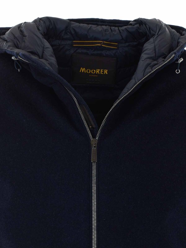 Daunenjacke - Blau shop online: MOORER