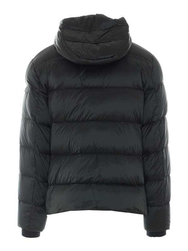 MOORER: padded jackets online - Forest Green Brett Down Jacket