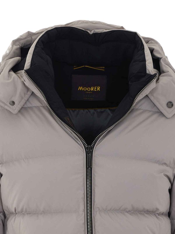 Marmo Grey Brett Down Jacket shop online: MOORER