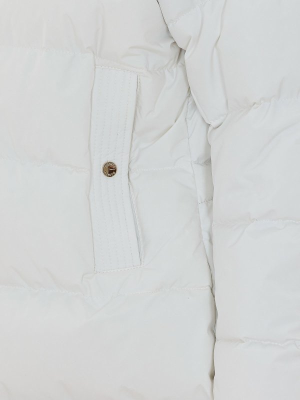 The Best Shops MOORER: padded jackets - White Klie Down Jacket