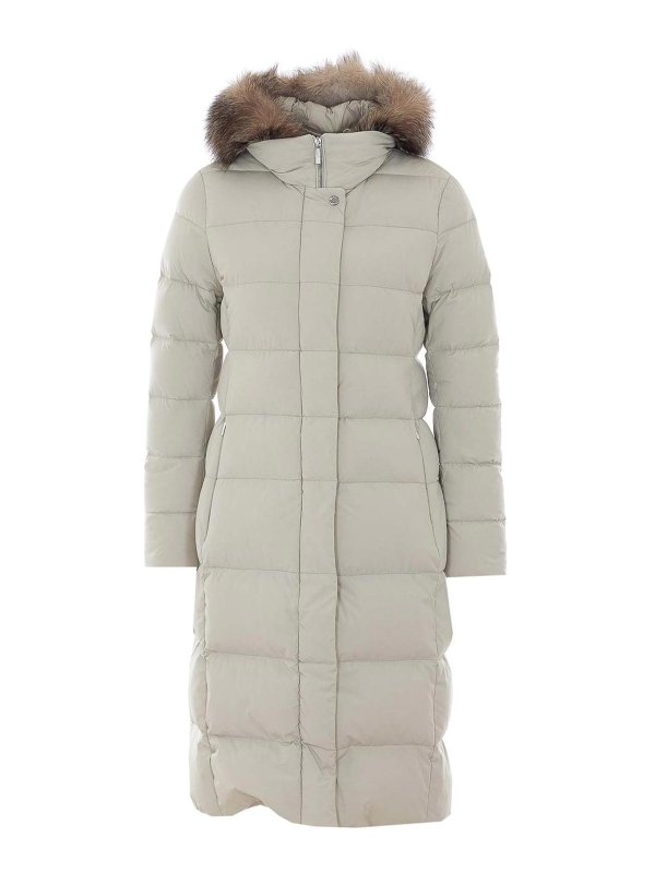 MOORER: Parkas - Parka - Blanc