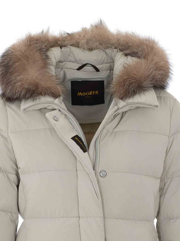 Parka - Blanc shop online: MOORER
