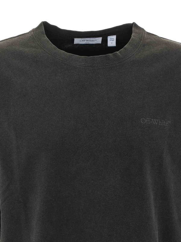 T-Shirt - Schwarz shop online: OFF-WHITE