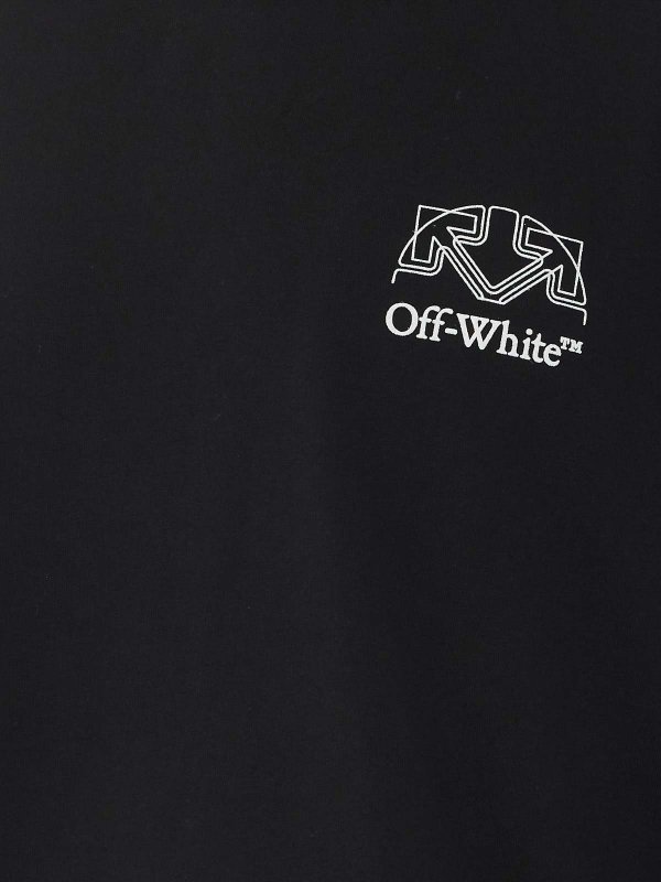 The Best Shops OFF-WHITE: T-shirts - T-Shirt - Schwarz