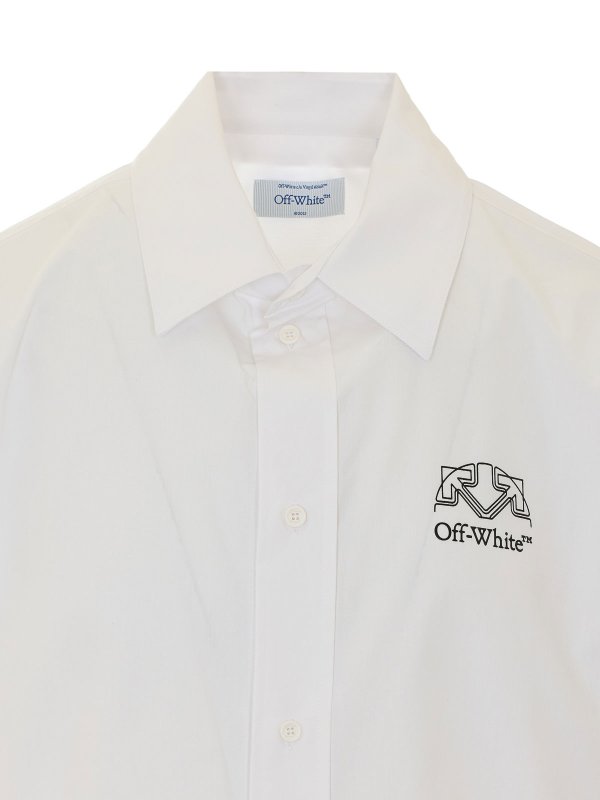シャツ - 白 shop online: OFF-WHITE