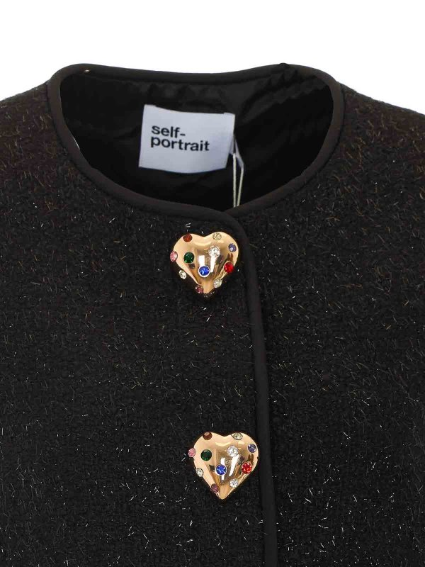 Boucle Fur Jacket shop online: Self Portrait