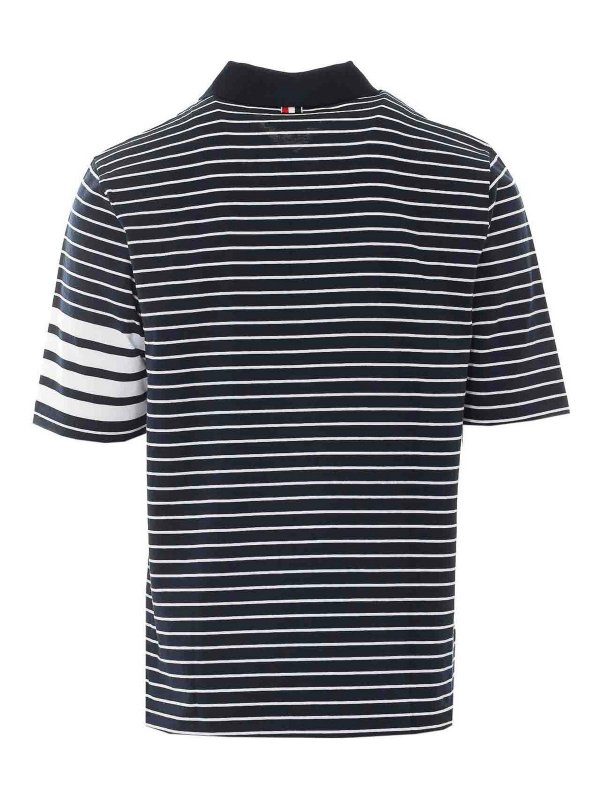 THOM BROWNE: Polos online - Polo - Azul