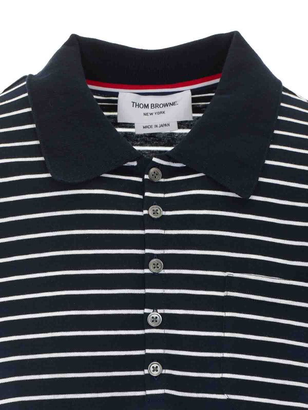 Polo - Azul shop online: THOM BROWNE
