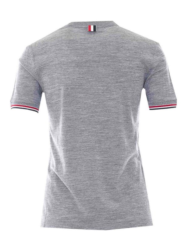 THOM BROWNE: T-shirts online - T-Shirt - Grau