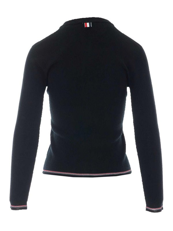 THOM BROWNE: Cardigans online - Cardigan - Noir