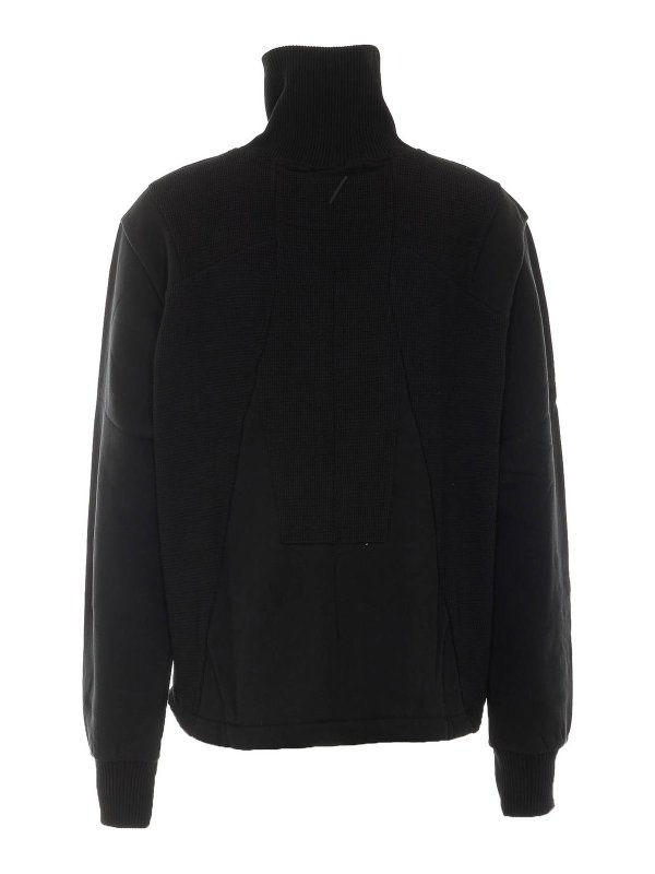 THOM KROM: Strickpullover mit Rundhalsausschnitt online - Rundhalspullover - Schwarz