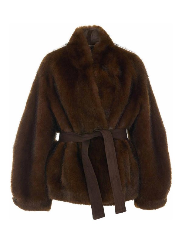 VALENTINI 1972: Pelz und Shearling - Pelz - Braun