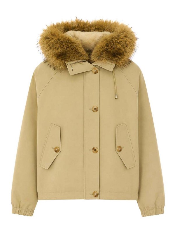 VALENTINI 1972: Parkas - Parka - Beige