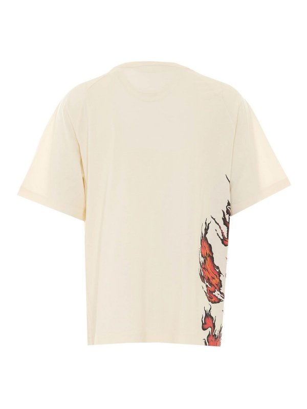 Y-3: Camisetas online - Camiseta - Blanco