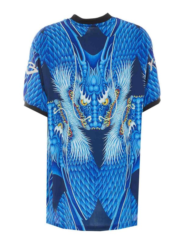 Y-3: T-shirts online - T-Shirt - Blau