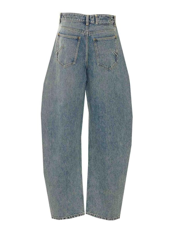 Alaïa: Jeans Rectos online - Vaqueros Rectos - Azul