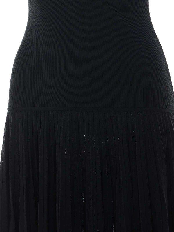 The Best Shops Alaïa: ニーレングスドレス - 膝丈ドレス - 黒