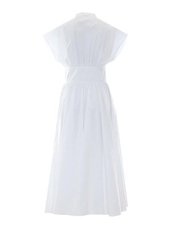 Alaïa: ニーレングスドレス online - 膝丈ドレス - 白