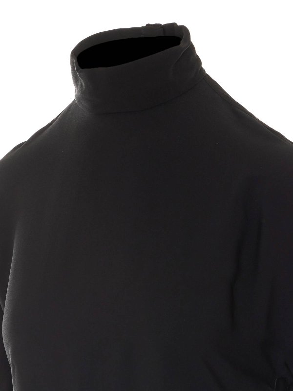 Alaïa: Knielange Kleider online - Knielanges Kleid - Schwarz