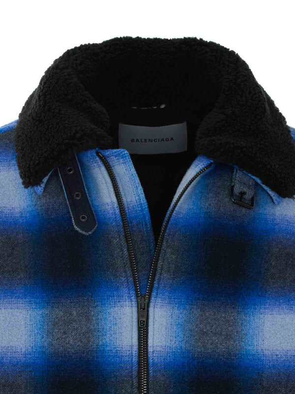 Bomberjacke - Blau shop online: BALENCIAGA