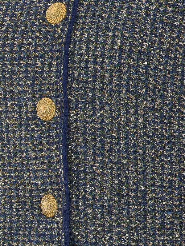 The Best Shops Balmain: Cardigans - Cardigan - Blau