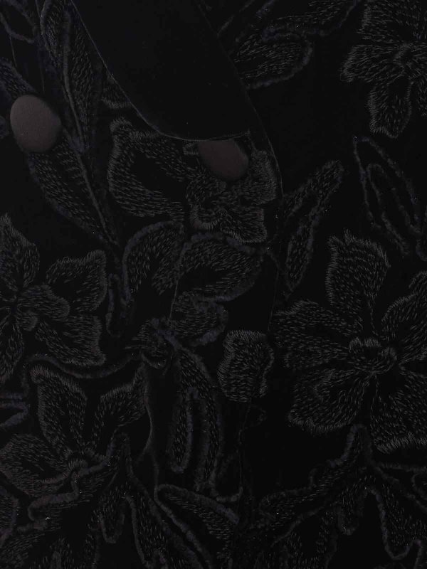 The Best Shops Balmain: casual jackets - Velvet Embroidered Jacket