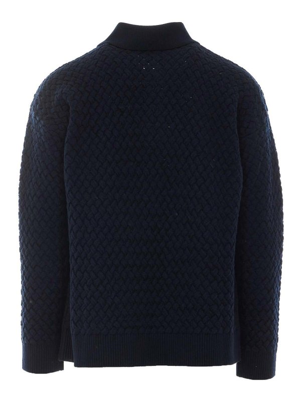 BOTTEGA VENETA: クルーネック online - クルーネック - ブルー