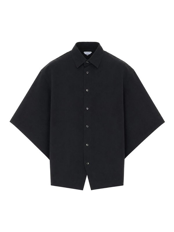 BOTTEGA VENETA: シャツ - シャツ - 黒