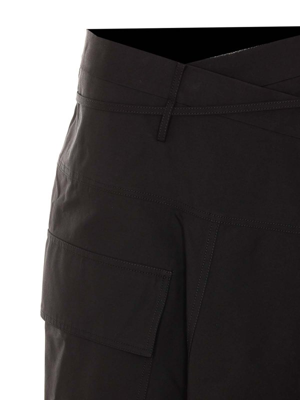 膝丈/ミディスカート - 黒 shop online: BOTTEGA VENETA
