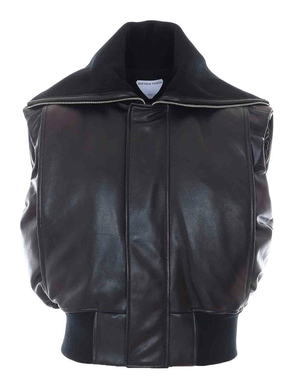 BOTTEGA VENETA: Chalecos - Chaleco - Negro