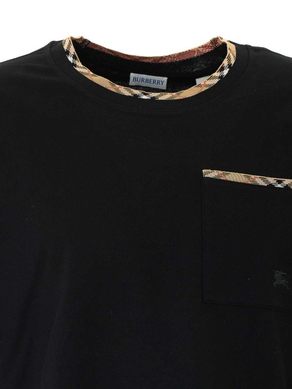 T-Shirt - Schwarz shop online: BURBERRY