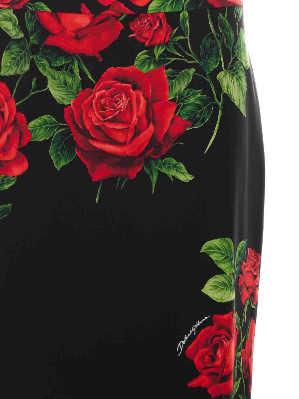 Midirock - Schwarz shop online: DOLCE & GABBANA