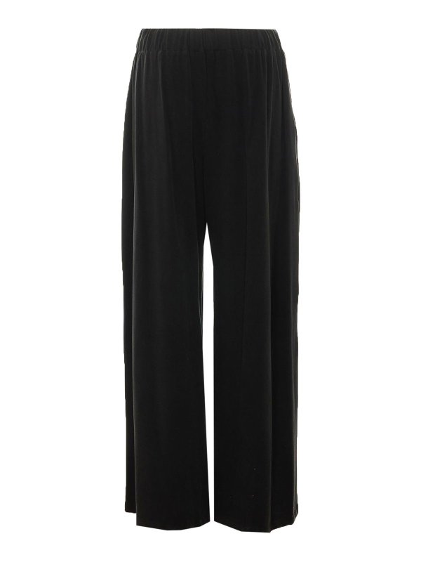 ELEH: tracksuit bottoms online - Black Track Pants