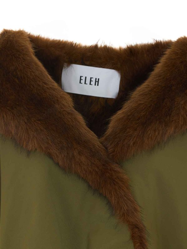ボンバージャケット - 緑 shop online: ELEH