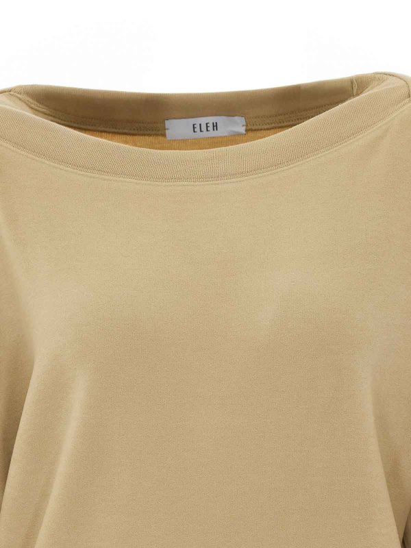 Rundhalspullover - Beige shop online: ELEH