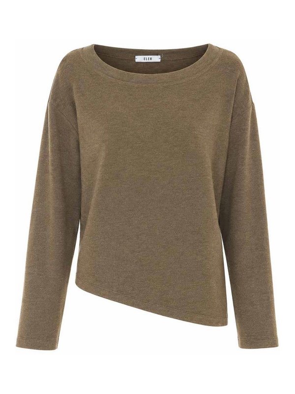 ELEH: Pull col rond - Pull Col Rond - Vert
