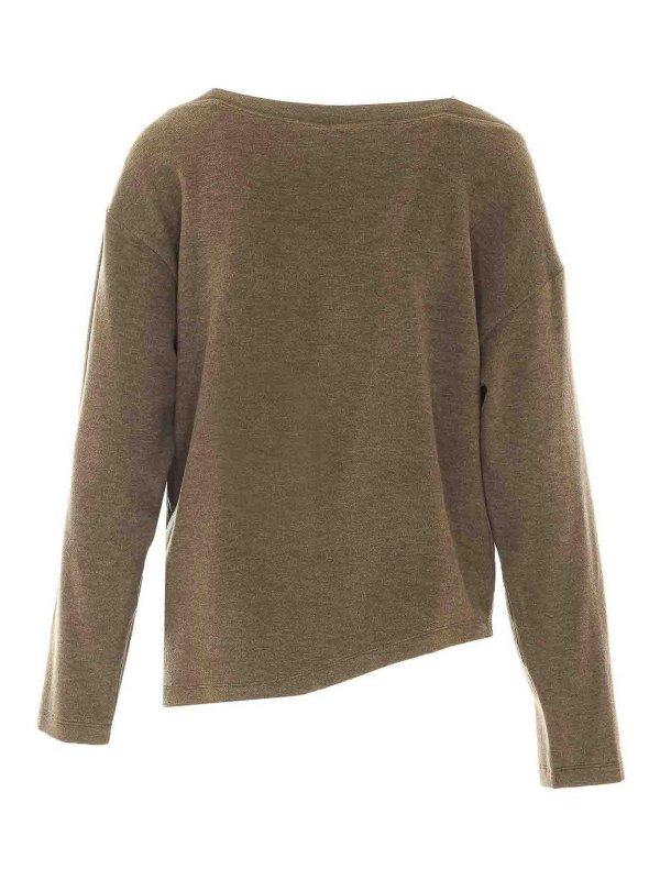 ELEH: Pull col rond online - Pull Col Rond - Vert