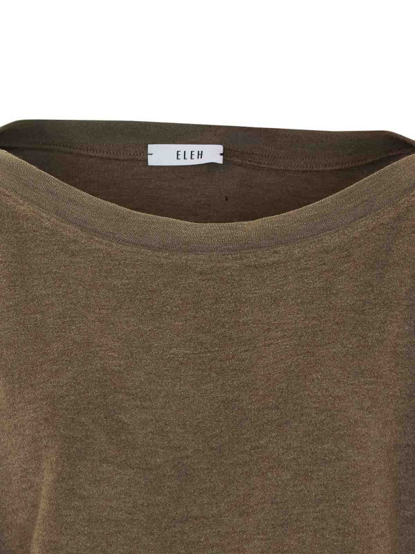 Pull Col Rond - Vert shop online: ELEH
