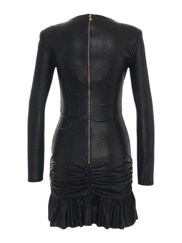 ELISABETTA FRANCHI: Knielange Kleider online - Knielanges Kleid - Schwarz