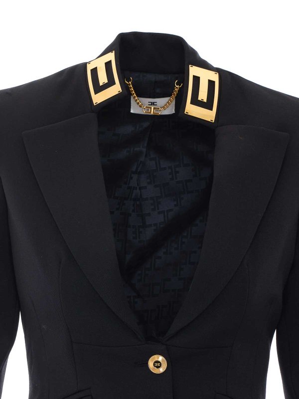 Black Jacket shop online: ELISABETTA FRANCHI