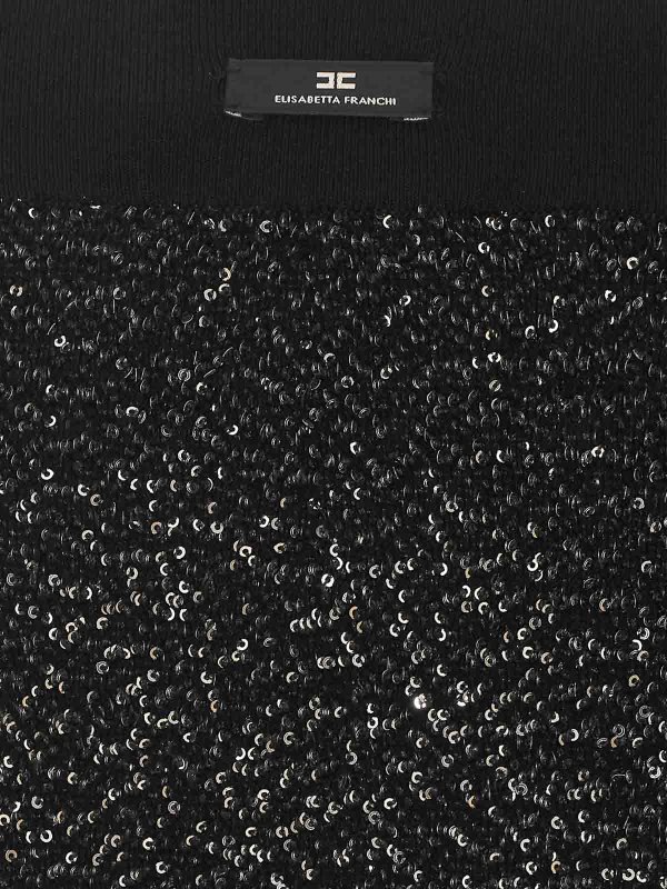 The Best Shops ELISABETTA FRANCHI: minigonne - Minigonna nera