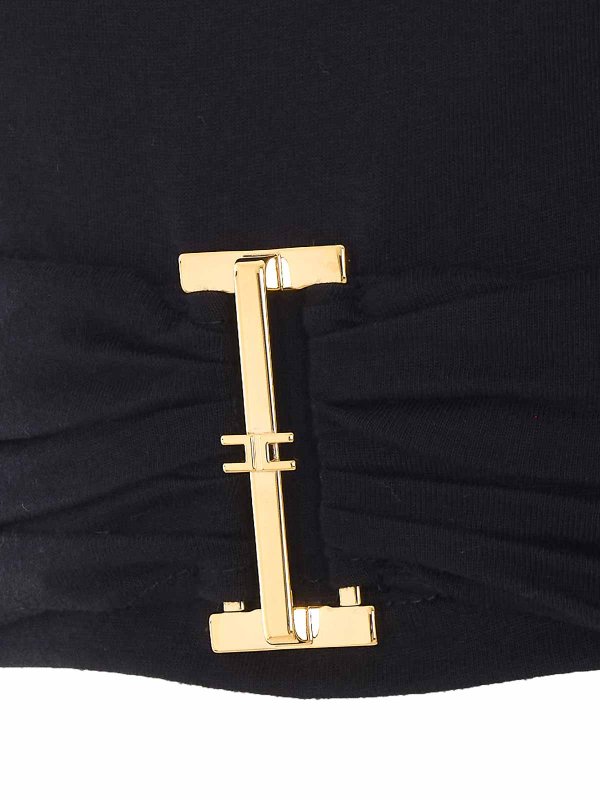 The Best Shops ELISABETTA FRANCHI: T-shirts - T-Shirt - Schwarz