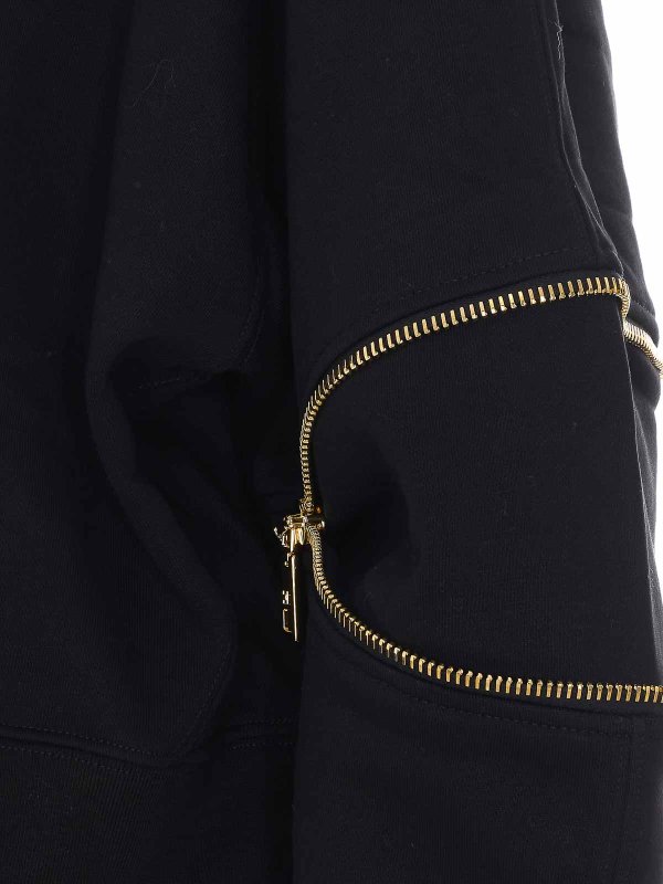 The Best Shops ELISABETTA FRANCHI: Sweatshirts und Pullover - Sweatshirt - Schwarz