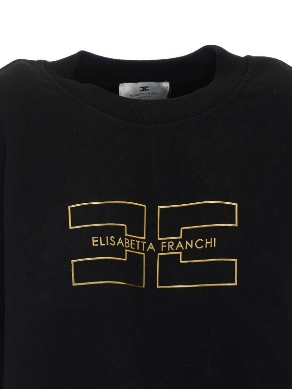 Sweatshirt - Schwarz shop online: ELISABETTA FRANCHI